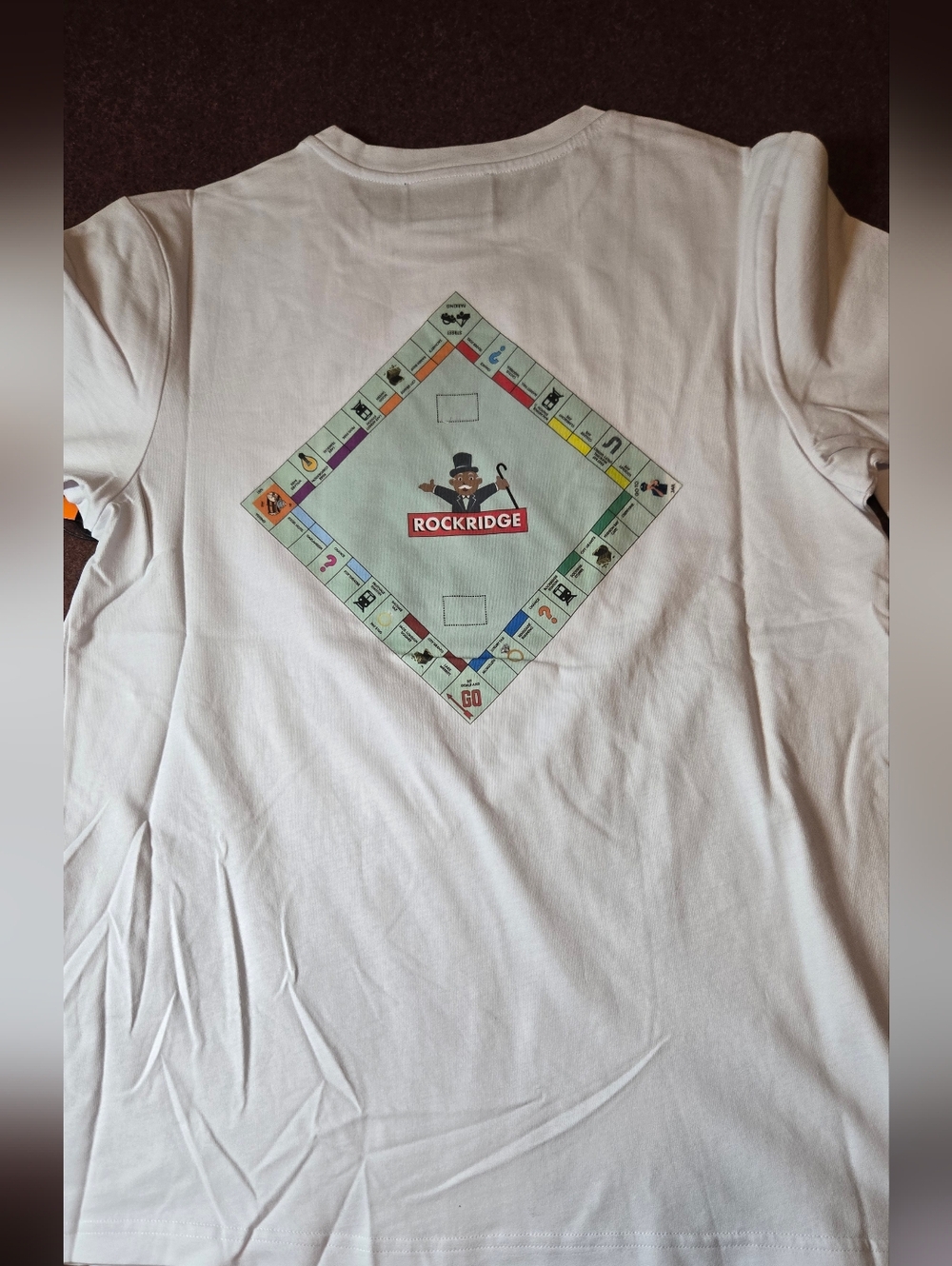 New! Rockridge Monopoly 100% Cotton Shirt Size Large Oakland Berkley California